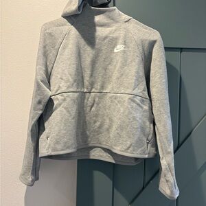 Nike Heather Gray Short Sweatshirt